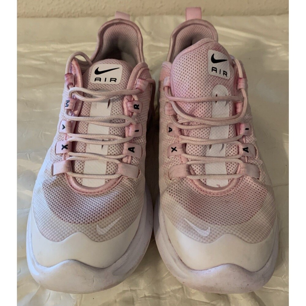 Nike Air Max Shoes Sneakers Womans 8 Pink White AA2168-100 Running Walking